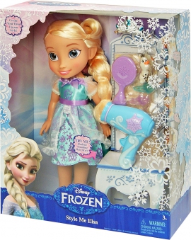 Іграшка лялька Frozen Ельза арт.91761 світло і музика, на бат., в кор. 12*33*38см