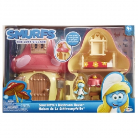 Игровой набор арт. 96572 (96570) Smurfs Mushroom House Brainy Smurf в коробке