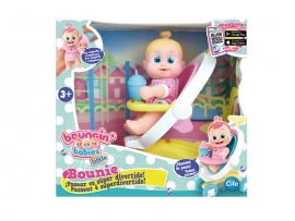 Кукла Bouncin' Babies Bounie с коляской арт. 801004