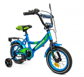 Велосипед детский 2-х колес.12'' Like2bike Sky, голубой, арт. 211216