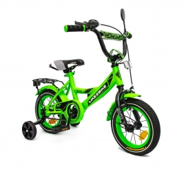 Велосипед детский 2-х колес.12'' Like2bike Sky, салатовый, арт. 211215