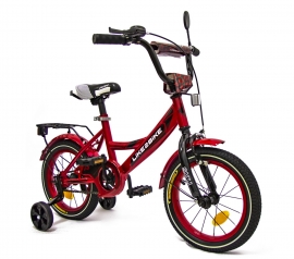 Велосипед детский 2-х колес.14'' Like2bike Sky, бордовый, арт. 211415