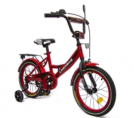 Велосипед детский 2-х колес.16'' Like2bike Sky, бордовый, арт. 211615