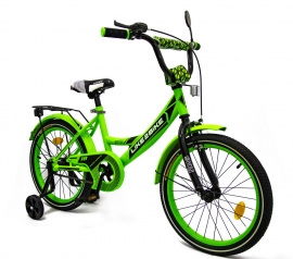 Велосипед детский 2-х колес.18'' Like2bike Sky, салатовый, арт. 211805