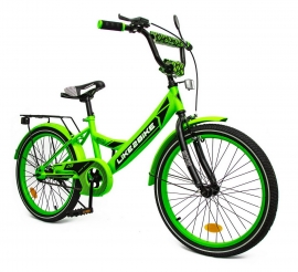 Велосипед детский 2-х колес.20'' Like2bike Sky, салатовый, арт. 212005