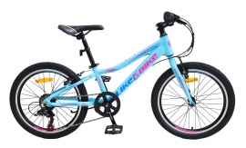 Велосипед подростковый 2-х колес.20'' Like2bike Viva, голубой, арт. A212005