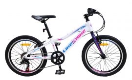 Велосипед подростковый 2-х колес.20'' Like2bike Viva, белый, арт. A212006