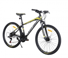 Велосипед взрослый 2-х колес.26'' Like2bike Active 1.0, чёрный матовый, арт. A212604