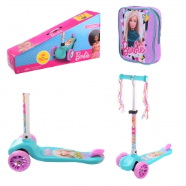 Самокат Barbie детский 3-х колёс LS2119